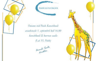 Paide kunstikooli avaaktus