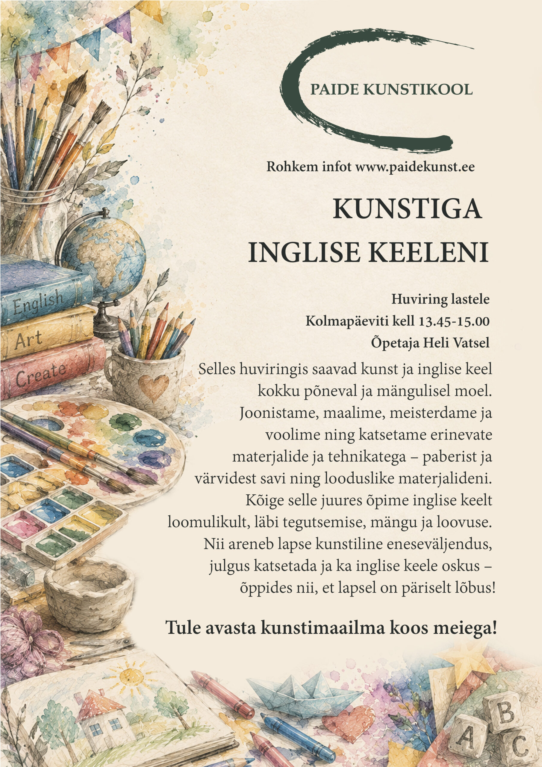 Kunstiga inglise keeleni kunsti-puudutus_plakat-scaled (1)