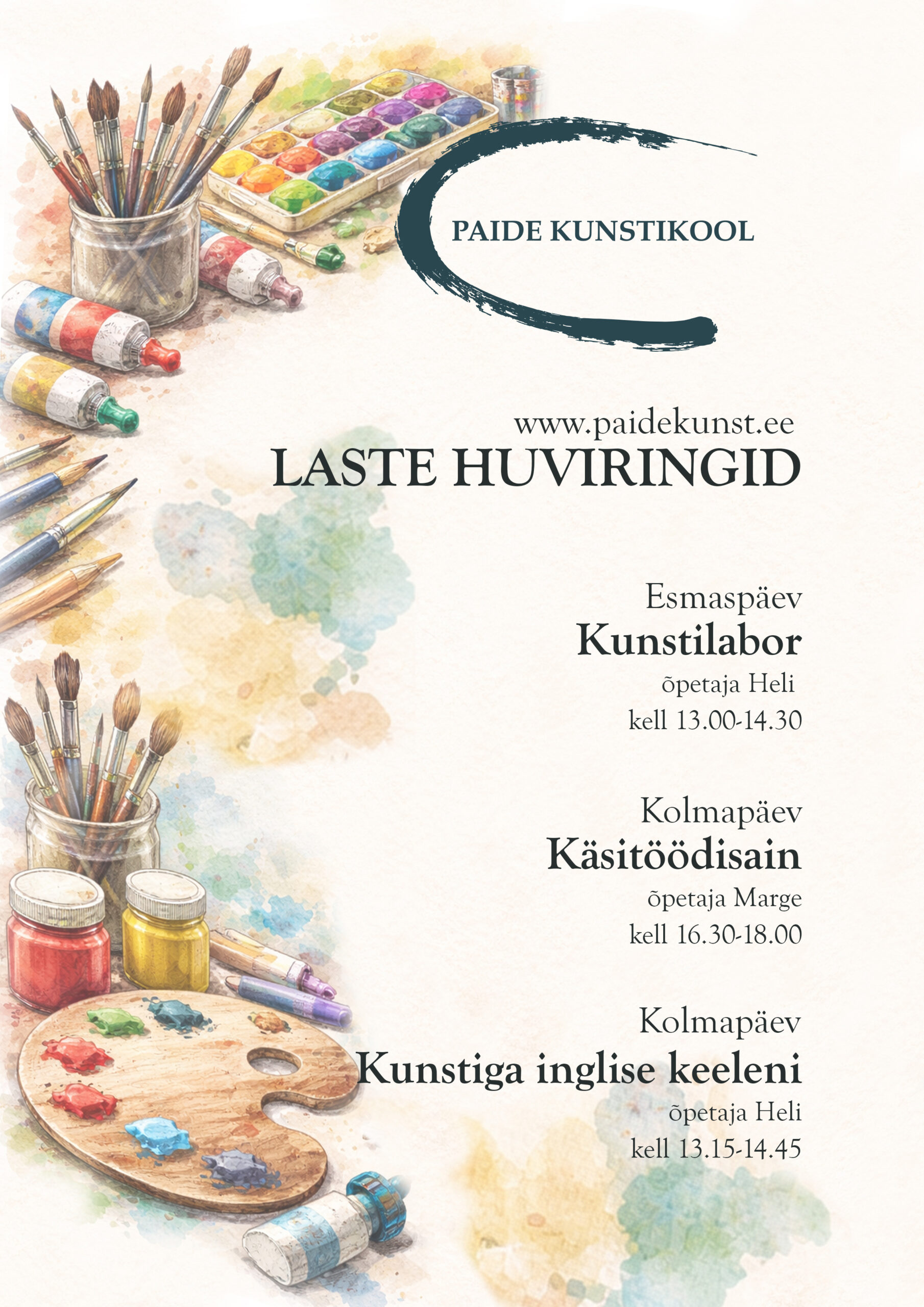 Laste huviringid 2026 kunsti-puudutus_plakat-scaled (1)