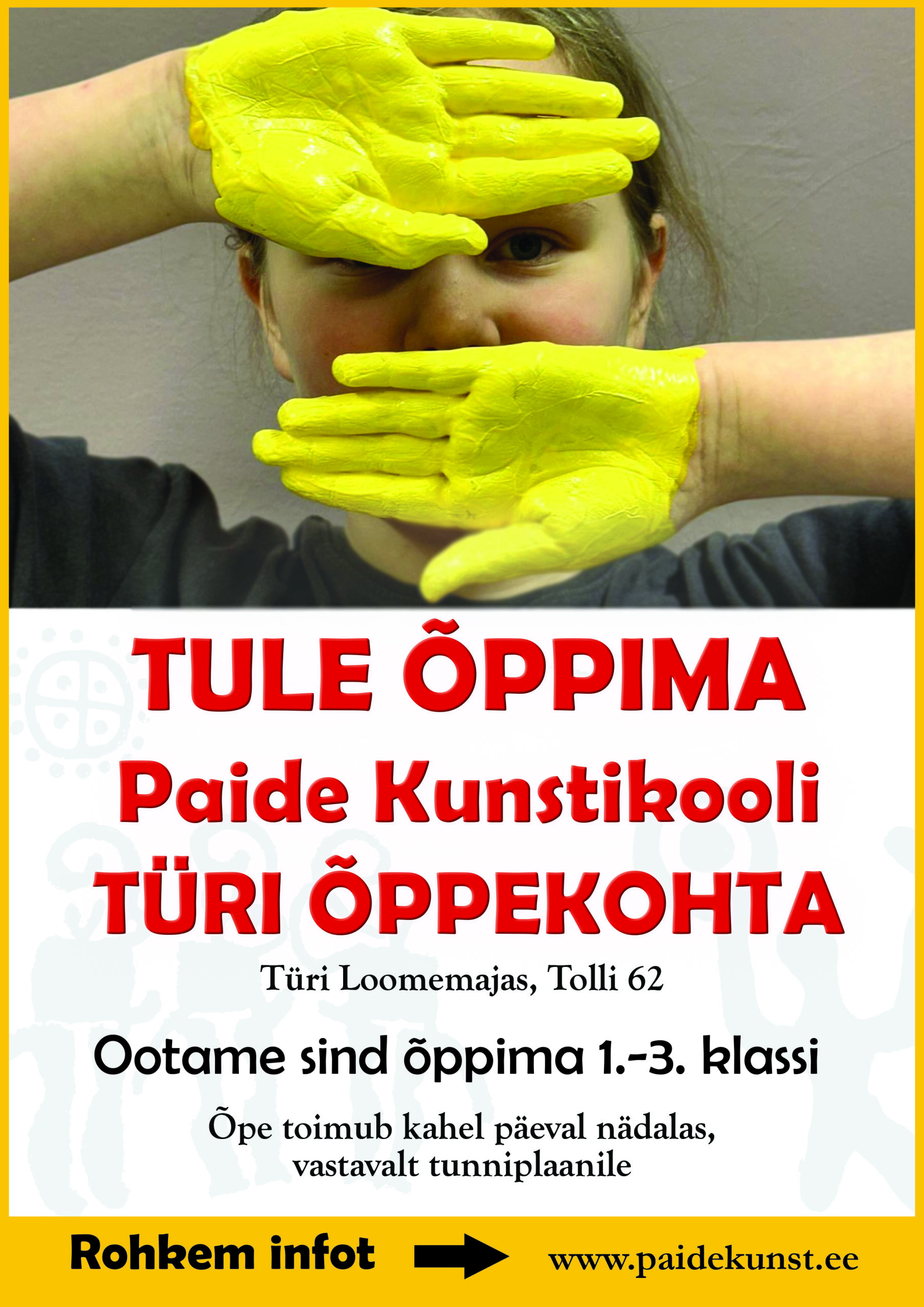 Tule õppima TÜRILE Kunstikooli-vastuvott_mai_2025-scaled